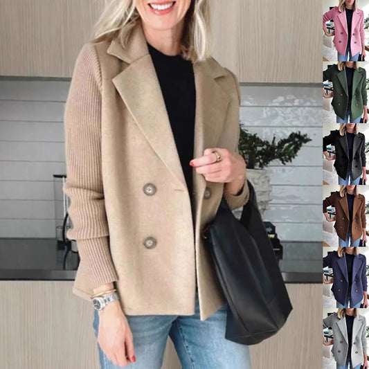 Veste trench courte – Ceinture ajustable et style élégant