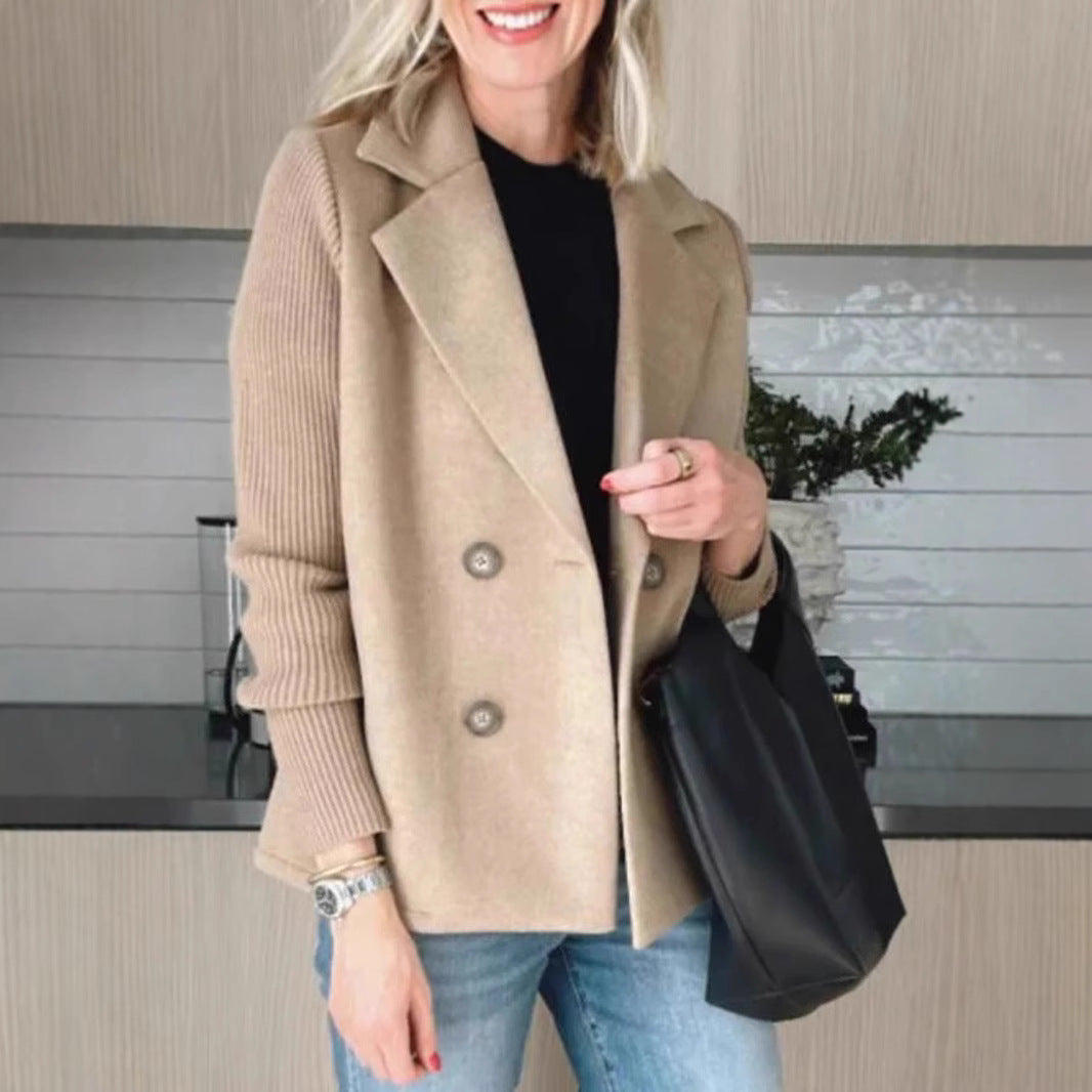 Veste trench courte – Ceinture ajustable et style élégant