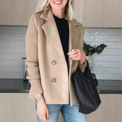 Veste trench courte – Ceinture ajustable et style élégant
