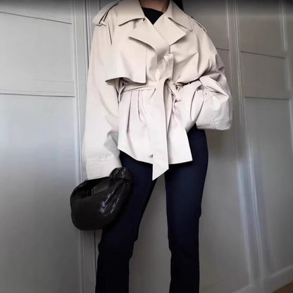 New Fashion Personality Women's Windbreaker Coat