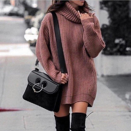 Oversize Knit Dress Cheminée