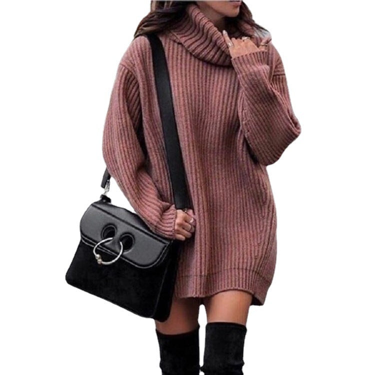Oversize Knit Dress Cheminée