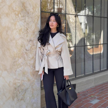 New Fashion Personality Women's Windbreaker Coat