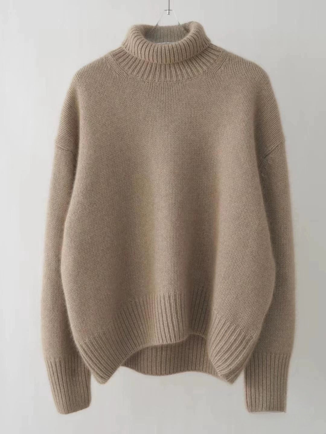 Pull Cachemire Col Roulé