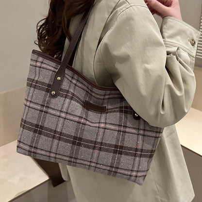 Sac Tressé Géométrique Spacieux