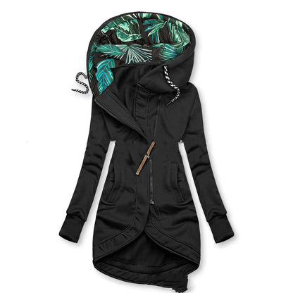 Veste à Capuche à Manches Longues