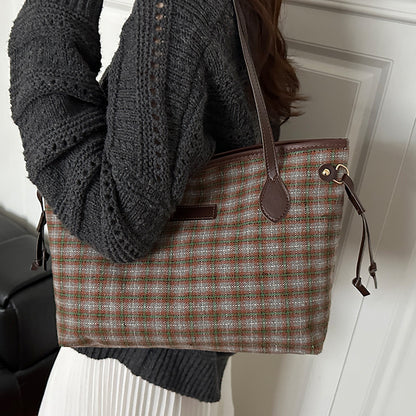 Sac Tressé Géométrique Spacieux