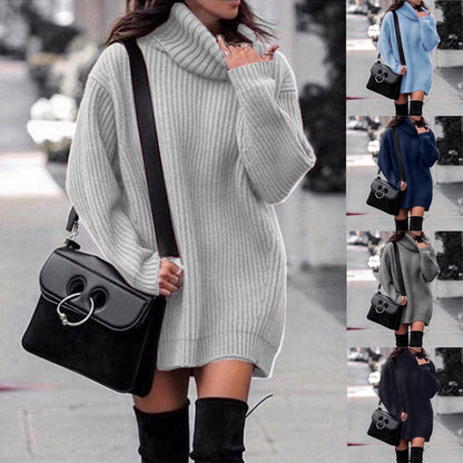 Oversize Knit Dress Cheminée