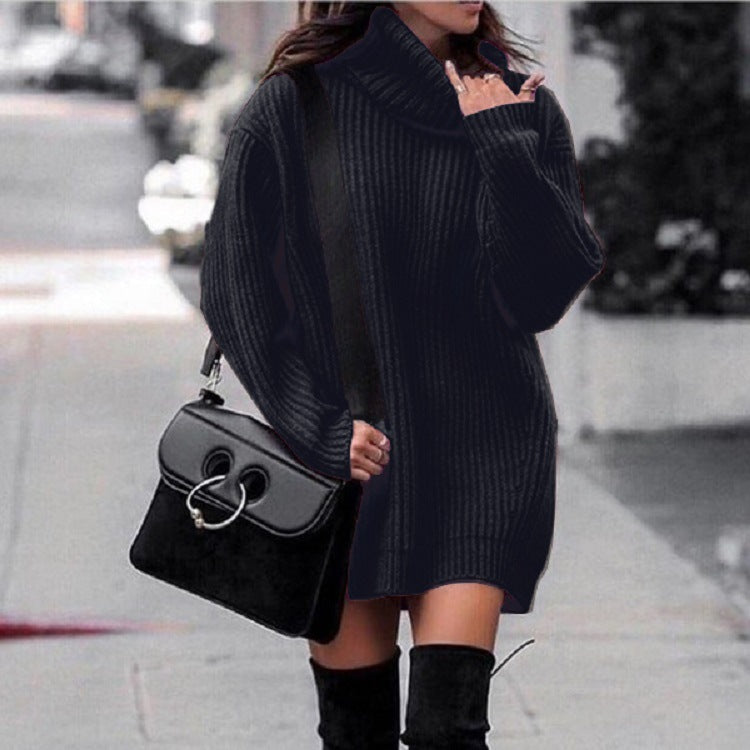 Oversize Knit Dress Cheminée
