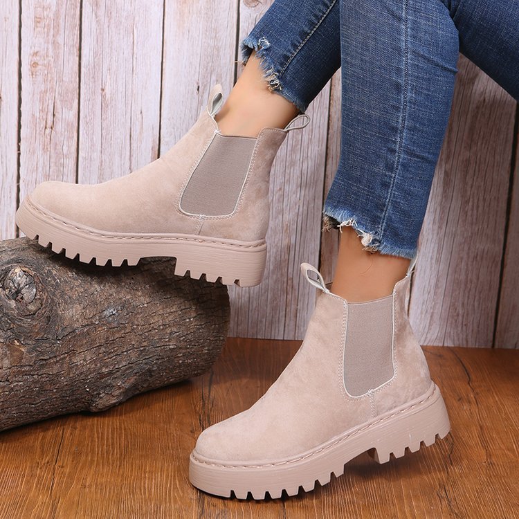 Boots Plateforme Élégantes