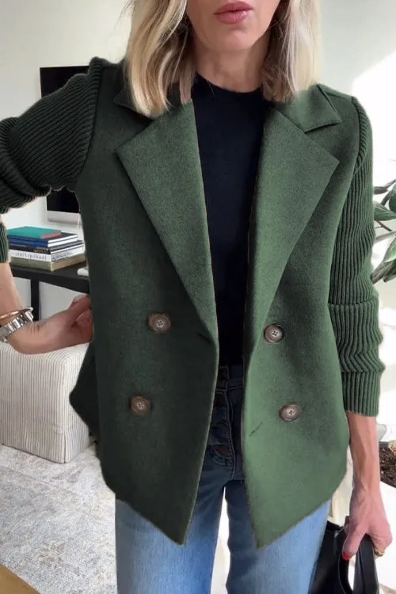 Veste trench courte – Ceinture ajustable et style élégant