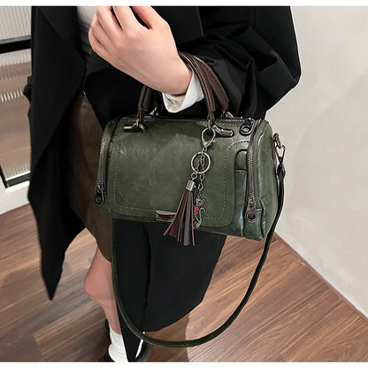 Sac bandoulière matelassé – Chaîne dorée et élégance urbaine