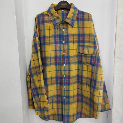Chemise à carreaux oversize – Style casual et tendance