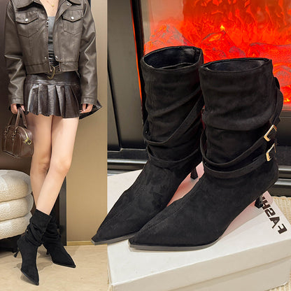 Bottes à talon aiguille – Élégance chic pour vos soirées