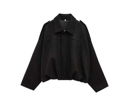 Veste ample à coupe boule élégante