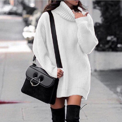 Oversize Knit Dress Cheminée