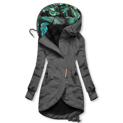 Veste à Capuche à Manches Longues