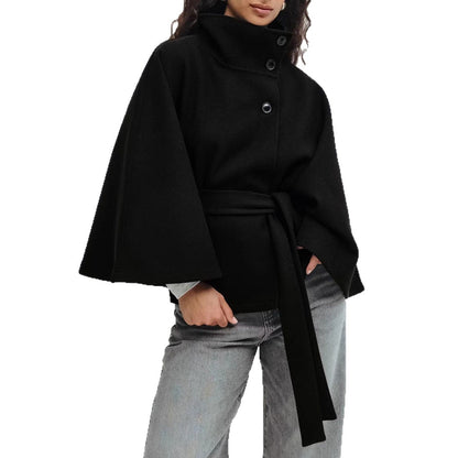 Veste Cape Dramatique Féminine